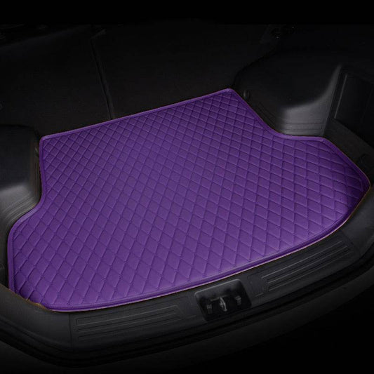 Custom car trunk mats Purple