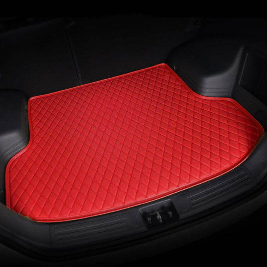 Custom car trunk mats Sport Red